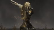 Queen Marika as seen in Elden Ring (Image via FromSoftware || Drake Platinum on YouTube)